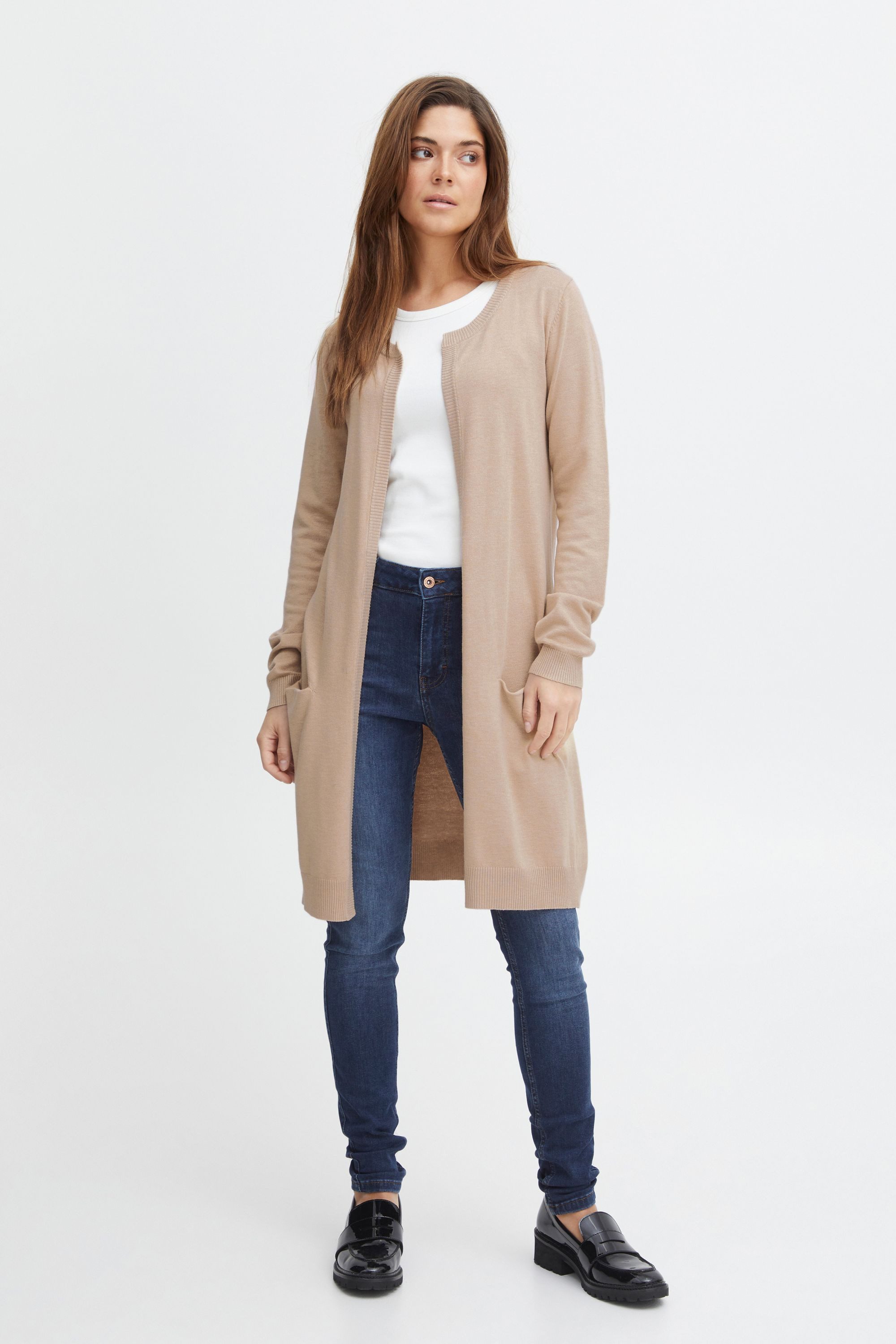 Pulz Jeans Strickjacke PZSARA Lange Strickjacke günstig online kaufen