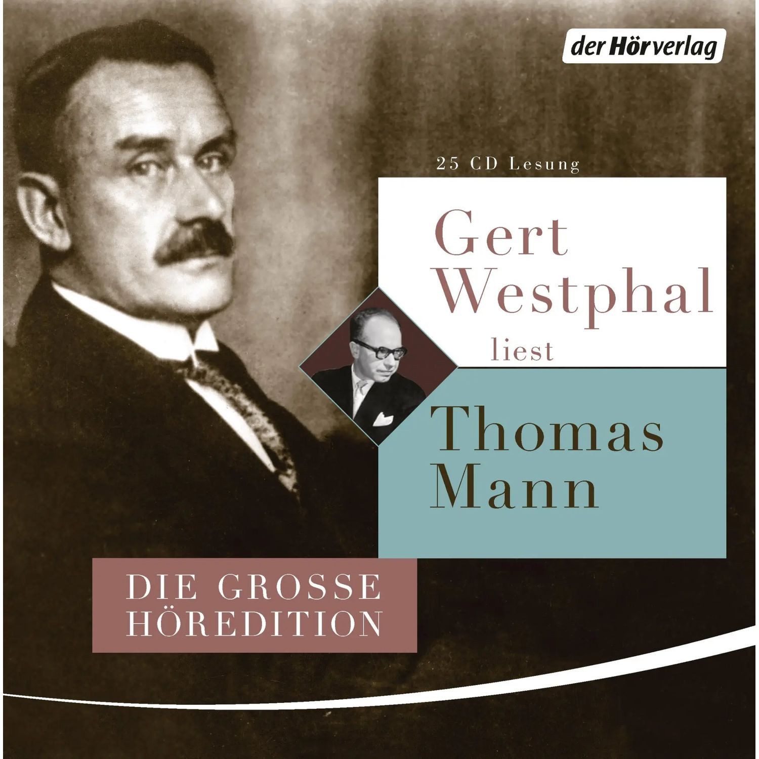 Der HörVerlag Hörspiel Gert Westphal liest Thomas Mann