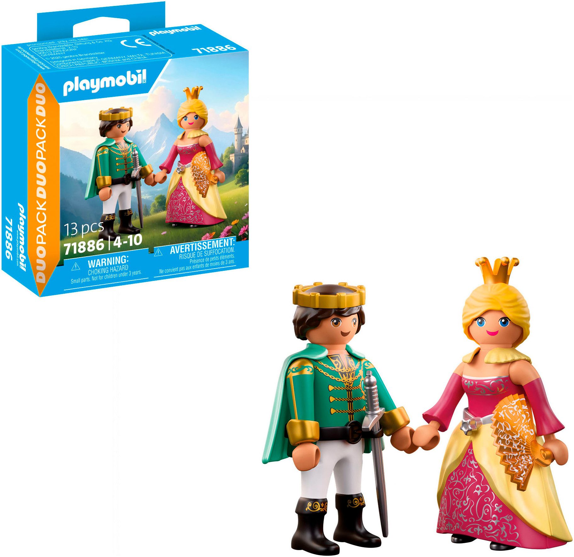 Playmobil® Prinz und Prinzessin (71886), Duo Pack Konstruktions-Spielset, ( günstig online kaufen