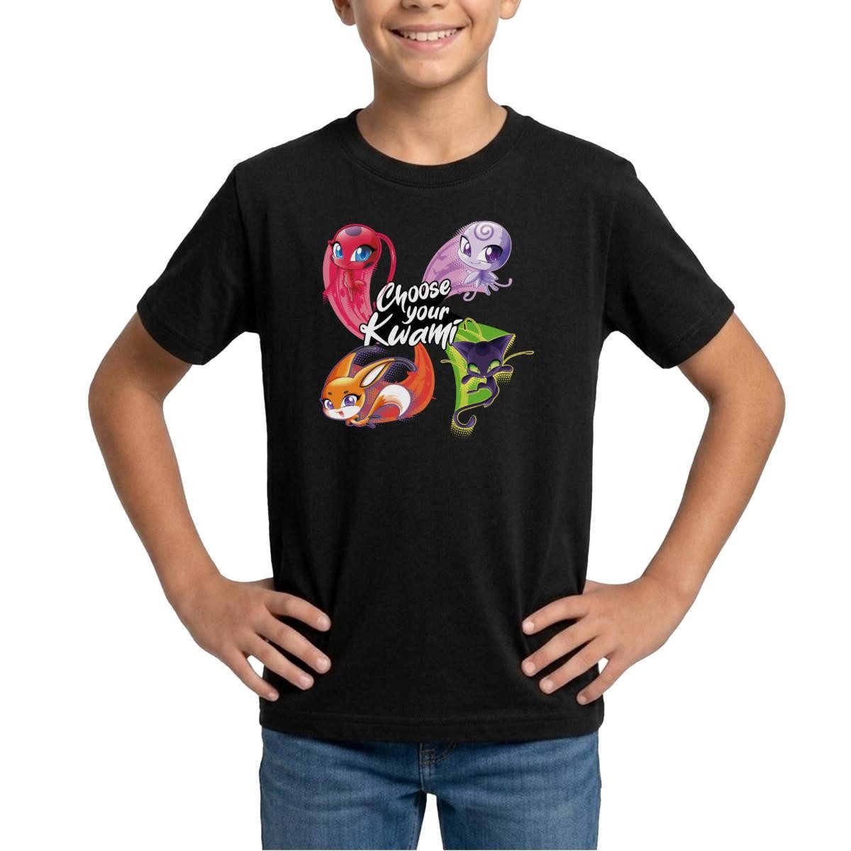 Spreadshirt T-Shirt Miraculous Choose Your Kwami Teenager T-Shirt (1-tlg)