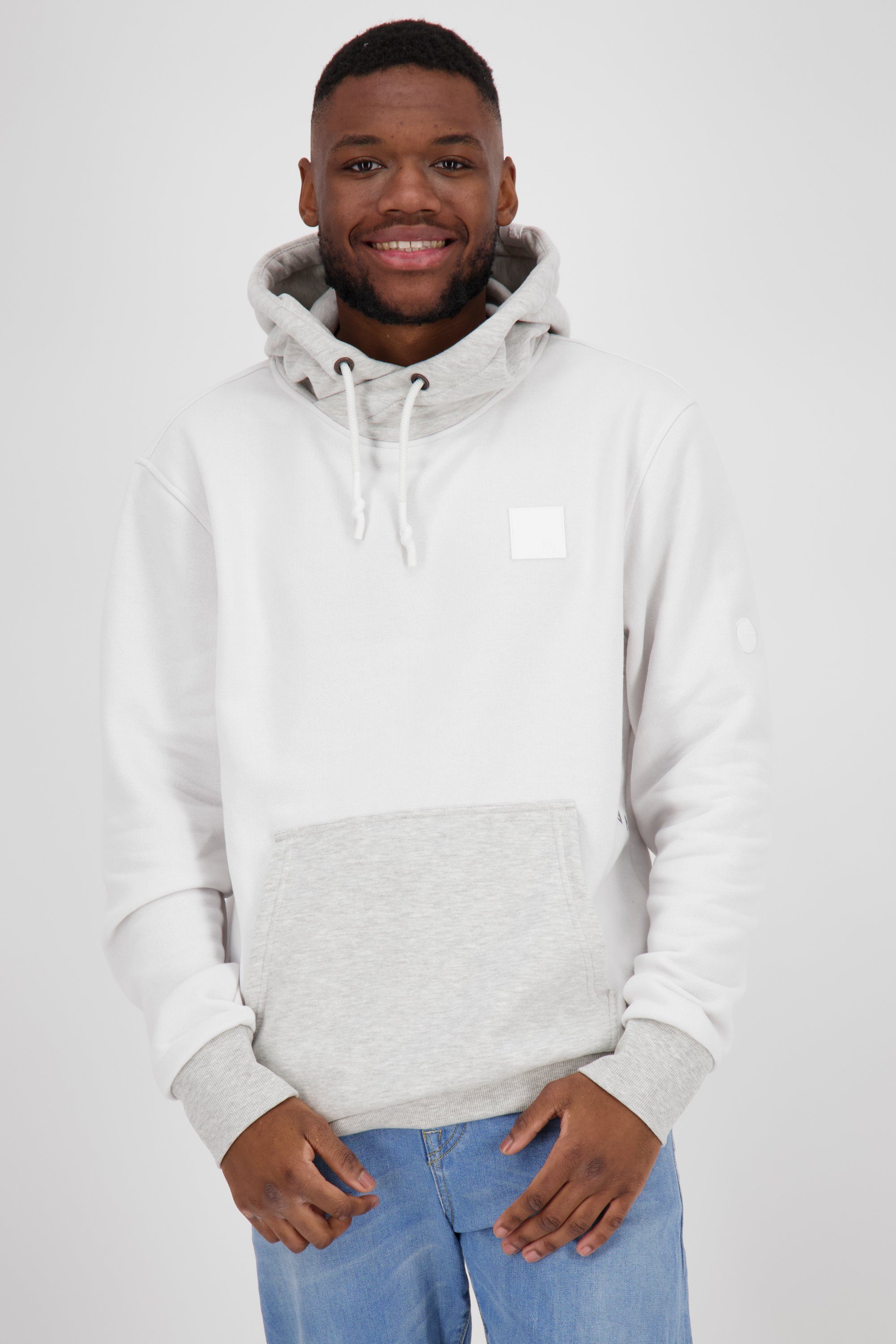 Sweat & MatteoAK white Kapuzensweatshirt, Kapuzensweatshirt Kickin Alife Herren Sweatshirt