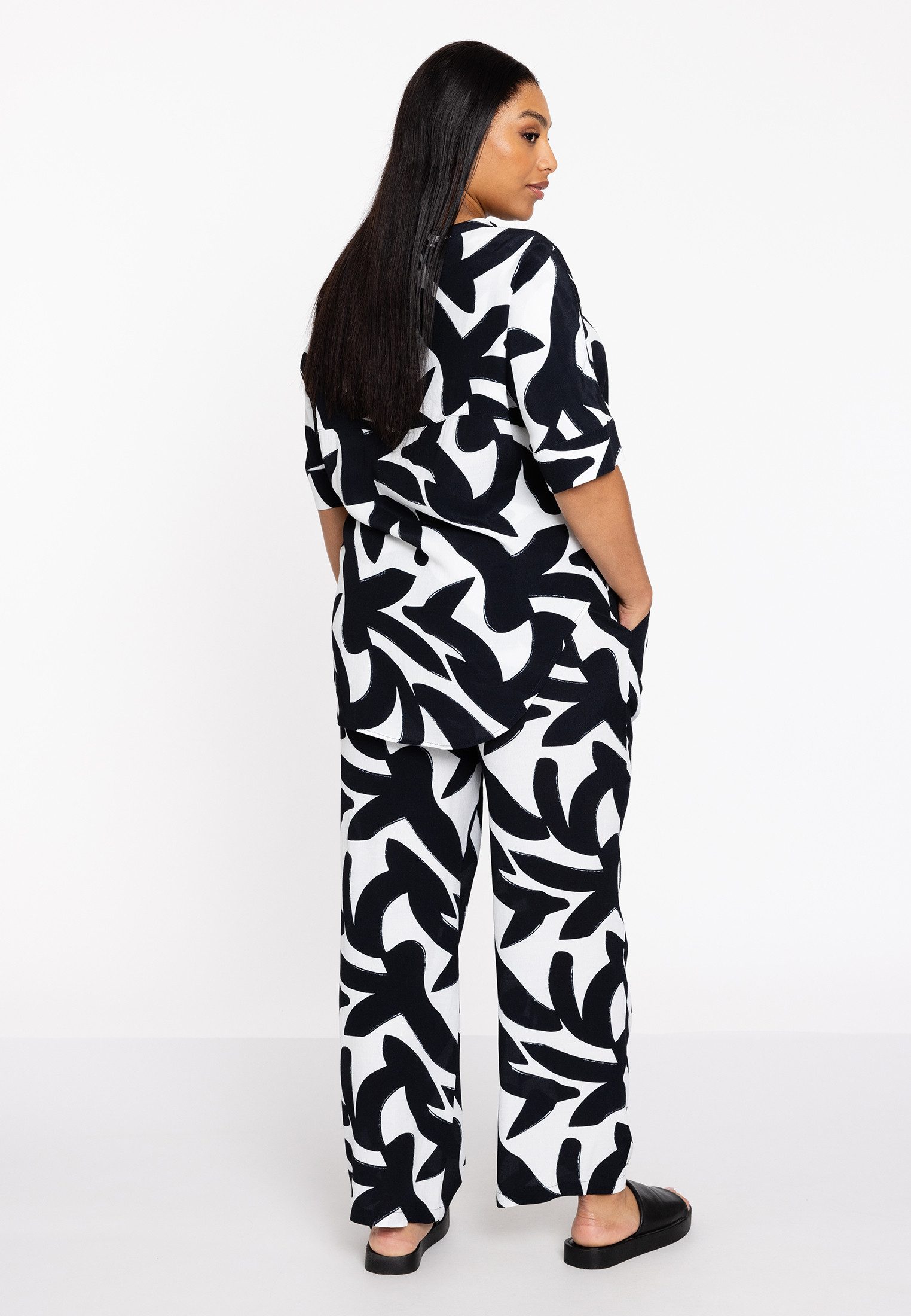 YOEK Tunika Damen Tunika mit Druck