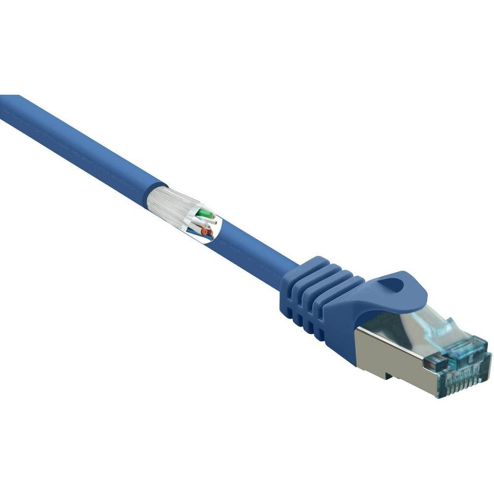 Renkforce CAT6A S/FTP Netzwerkkabel 3 m LAN-Kabel | Stromversorgungskabel