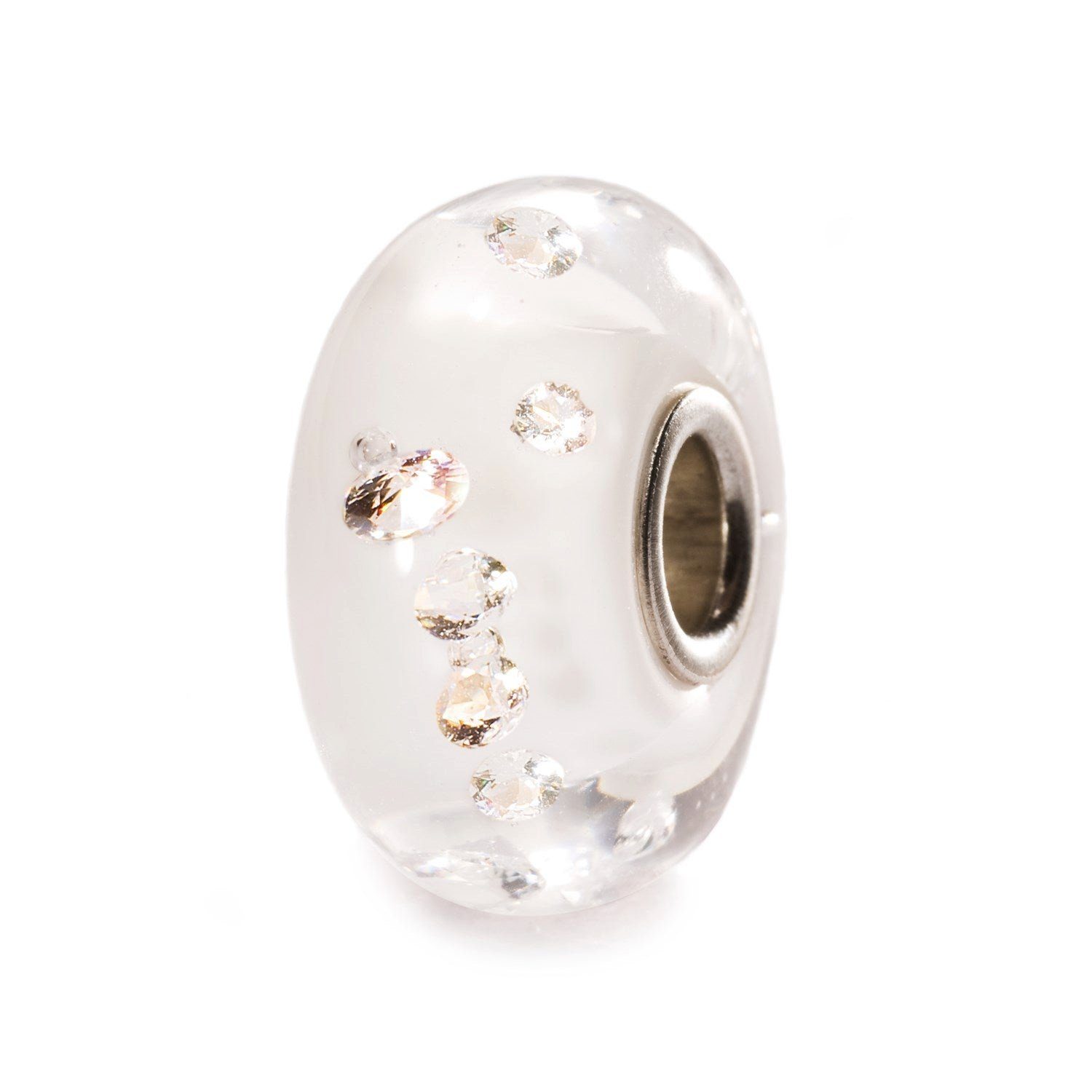 Weiß, “Diamanten” Trollbeads Bead Bead TGLBE-00069