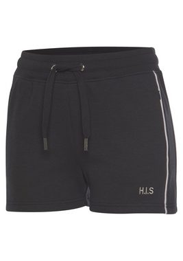 H.I.S Shorts mit Piping an der Seite