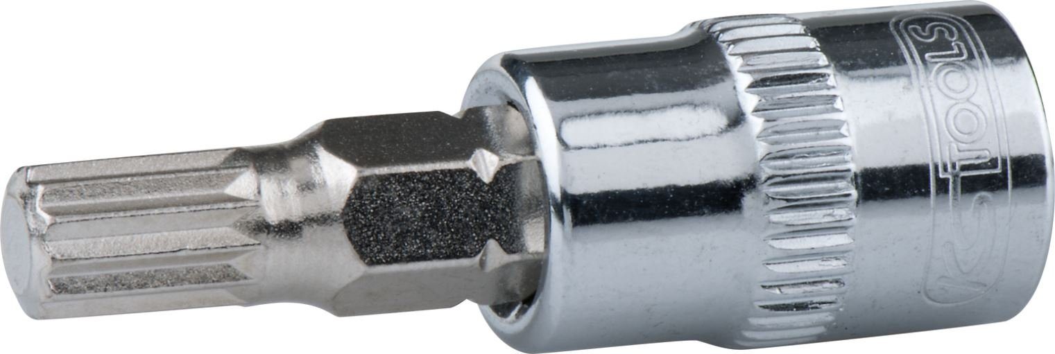 Stecknuss KS Tools 918.1446 1/4'' CHROMEplus Bit-Stecknuss XZN, M10