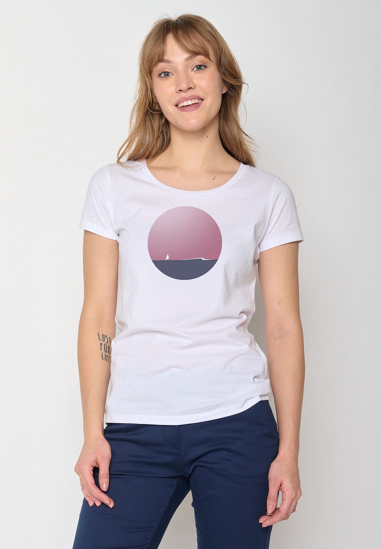 GreenBomb T-Shirt Nature Lonely Sea