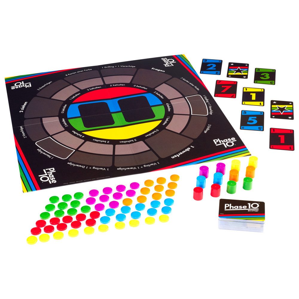 Mattel® Spiel Brettspiel Phase 10 Strategy