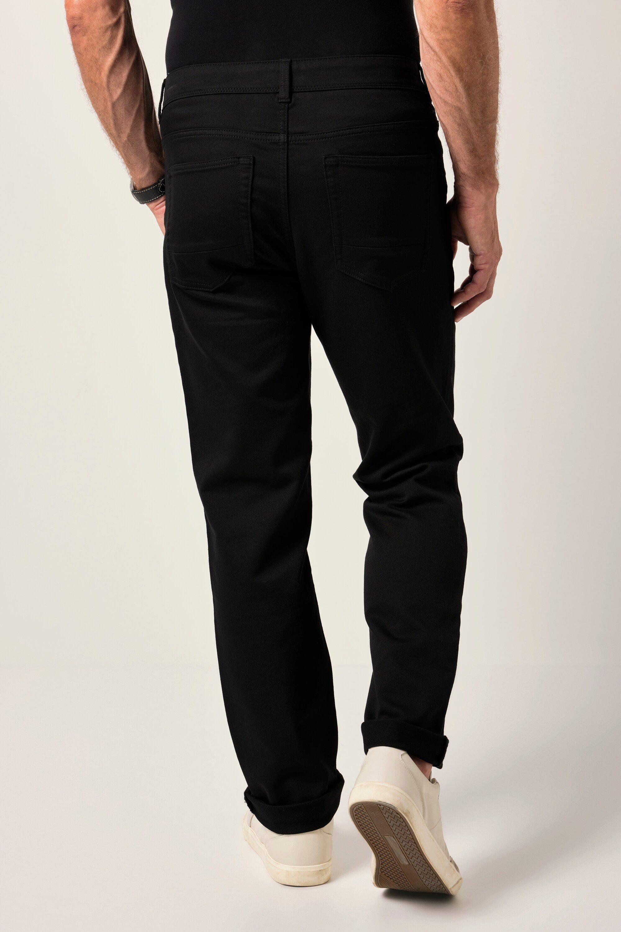 Boston Park 5-Pocket-Jeans Jeans Black Denim Straight Fit – Bild 3 von 5