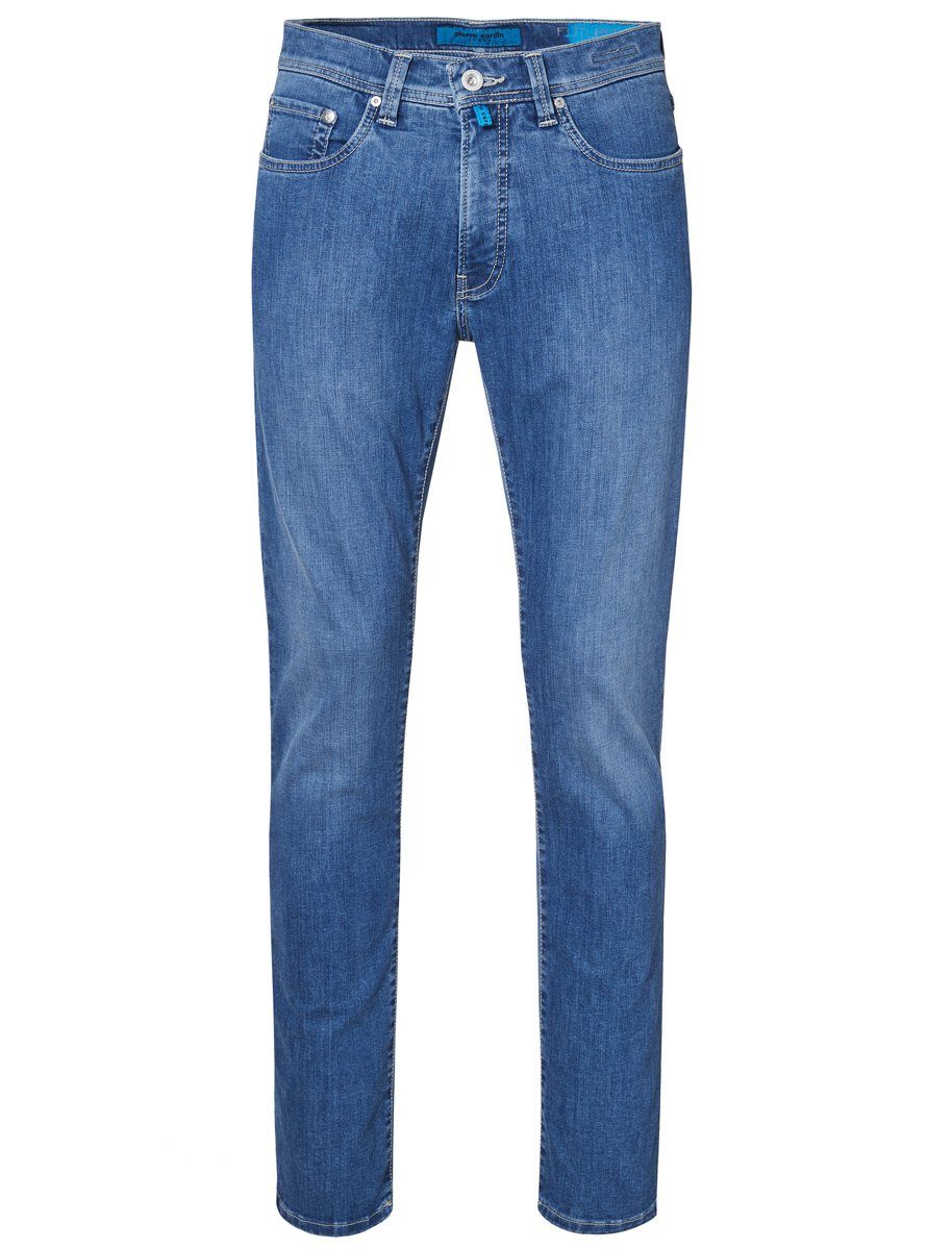 3451 mid used blue Pierre FUTUREFLEX Cardin LYON PIERRE 5-Pocket-Jeans CARDIN 8880.92