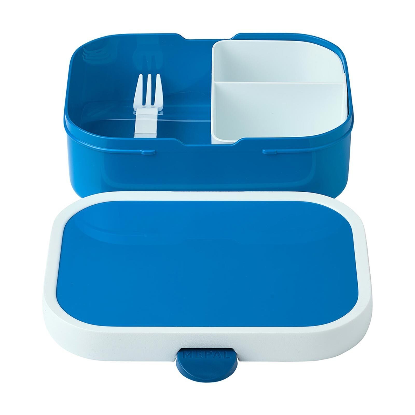 Mepal Lunchbox Brotdosen 2er Blau ml Spülmaschinengeeignet 700 Blau Set, Acrylnitril-Butadien-Styrol (2-tlg), mit Einsatz Campus & (ABS)