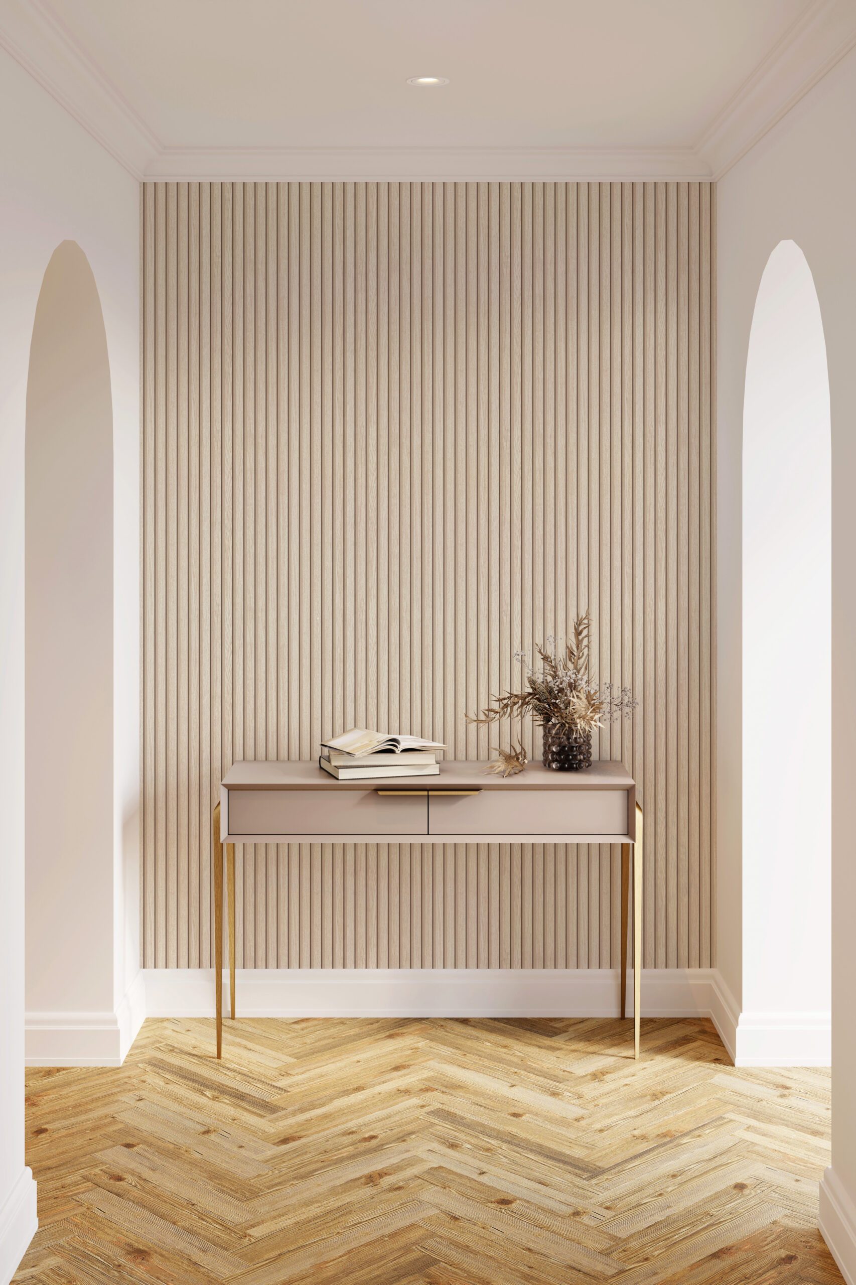 Marburg Vliestapete Selbstklebende Tapete Nordic Lumen, Holz, für Wohnzimmer Schlafzimmer Küche