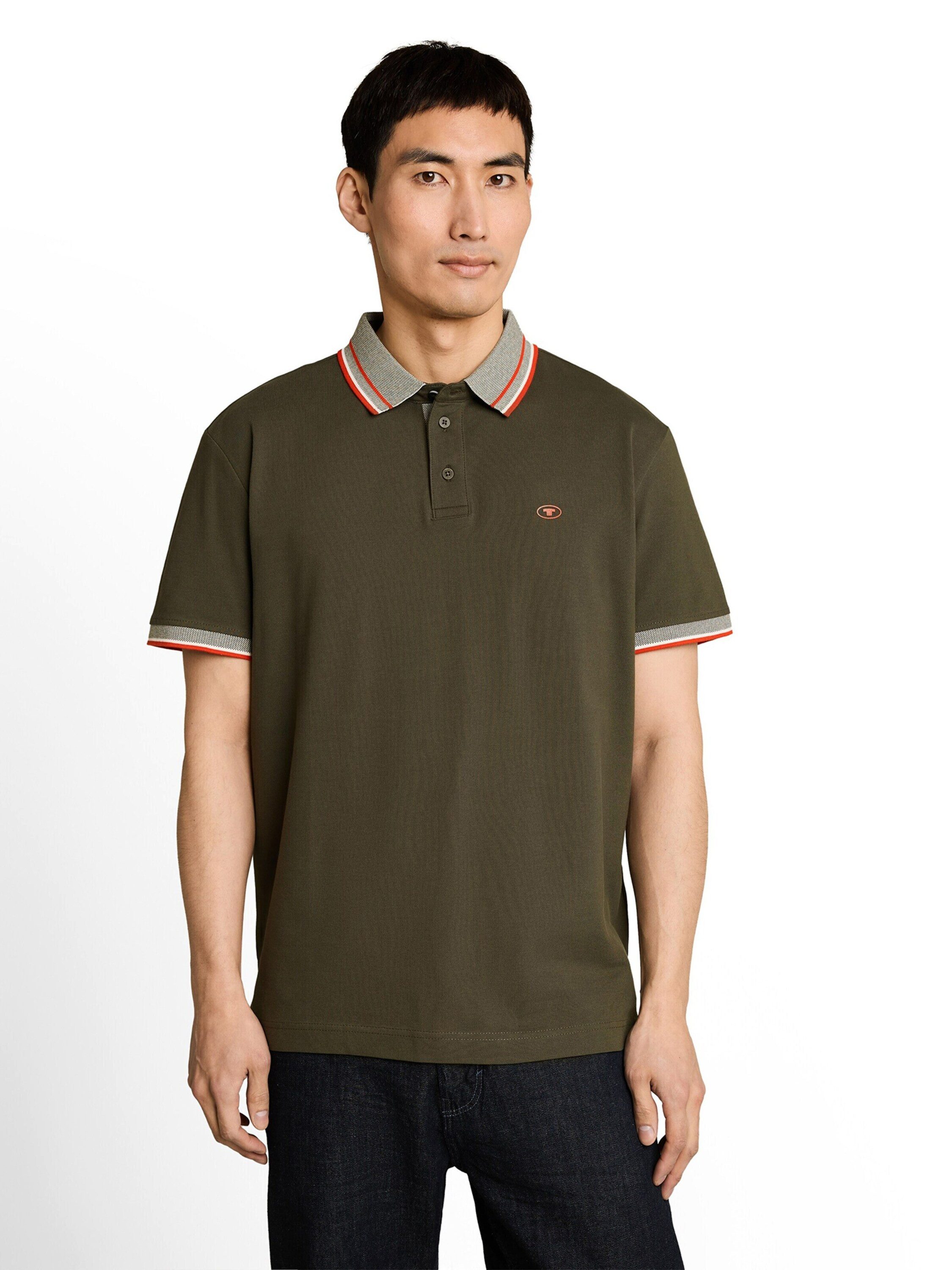 TOM TAILOR T-Shirt (1-tlg) Stickerei