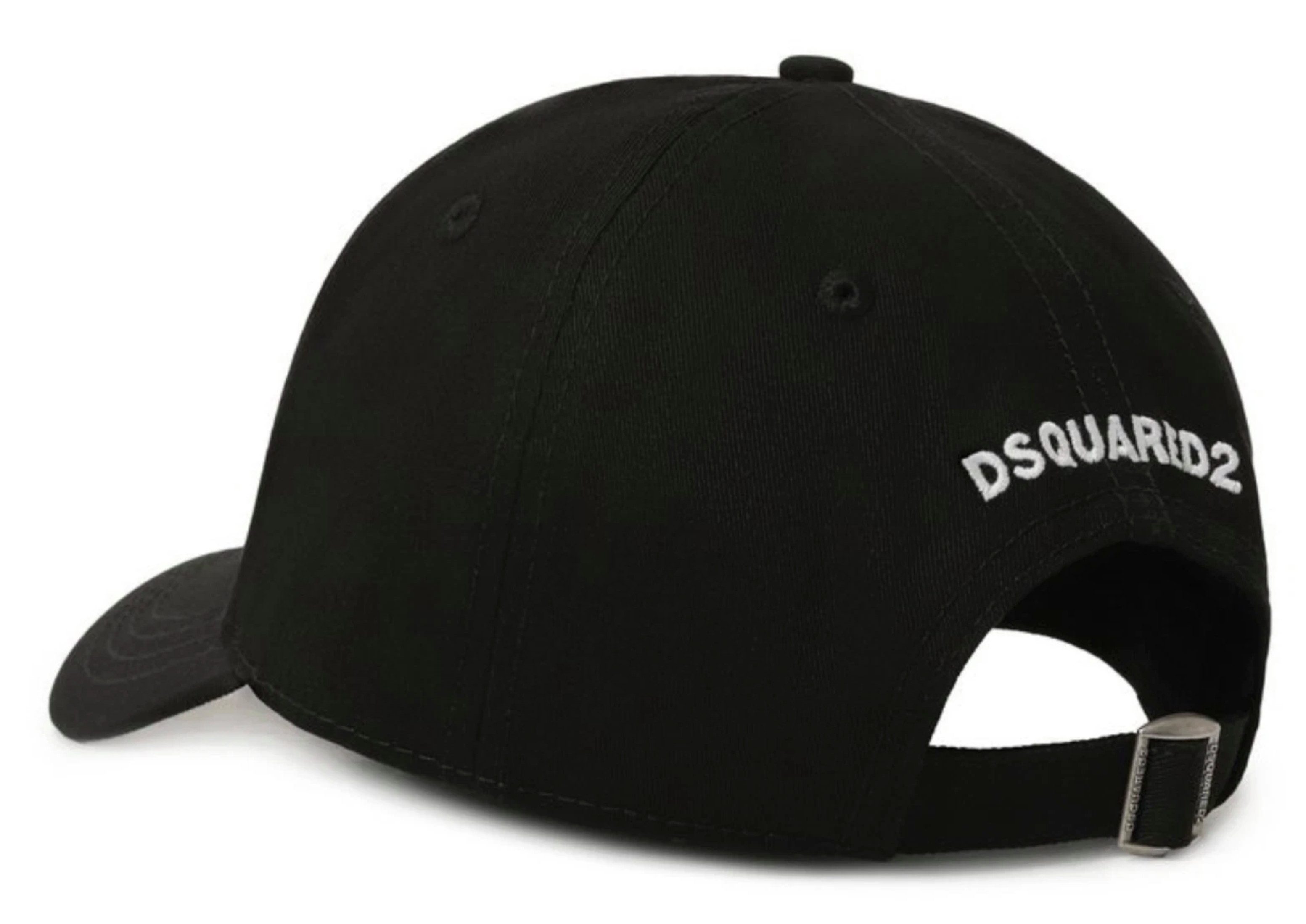 Dsquared2 Baseball Cap Rebuild Renew Retro Icon Basecap Cap Mütze Basebalkappe Auffälliger „Rebuild Rebeautify Renew“ Frontprint