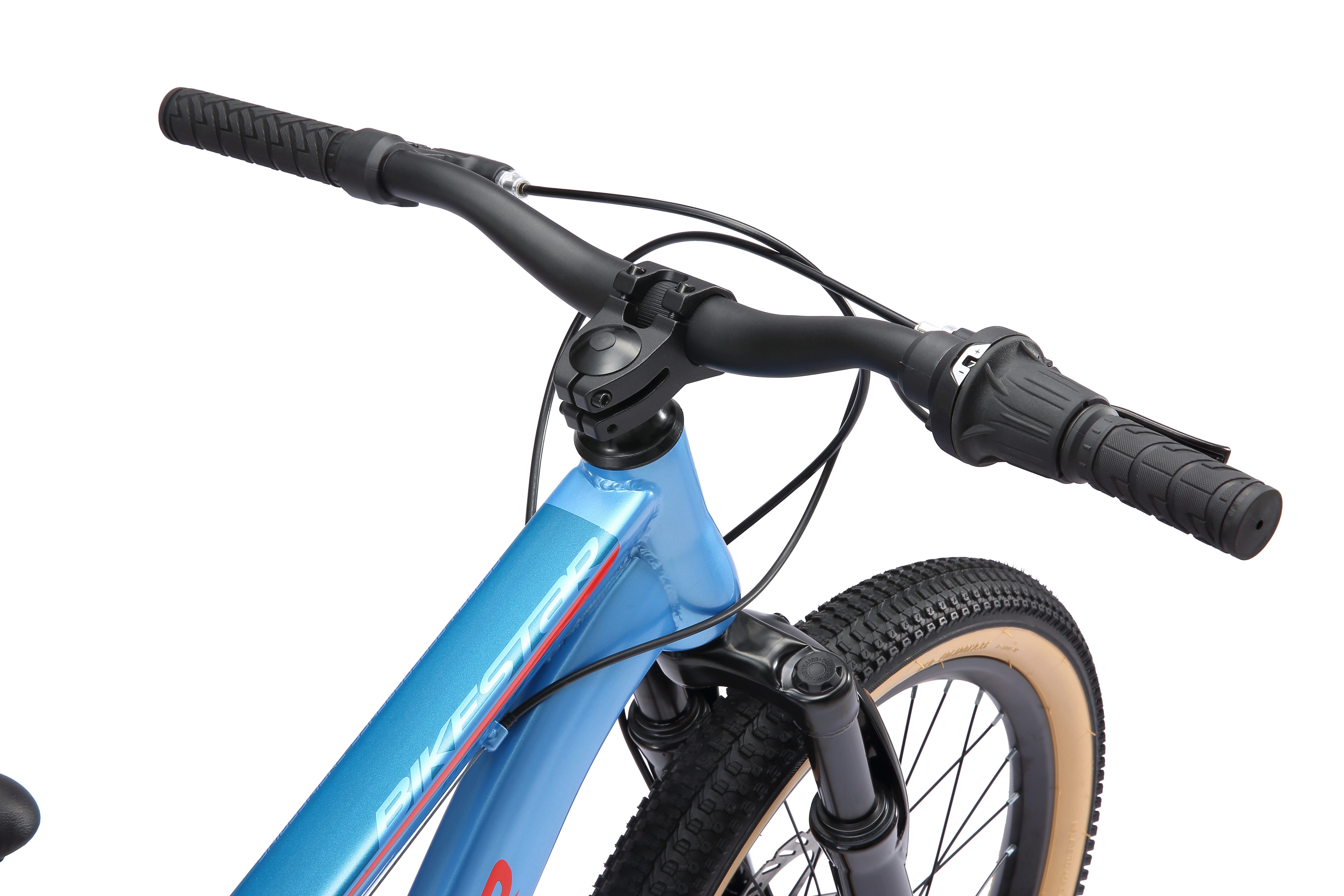 Bikestar youth bicycle, 7-speed Shimano RD-TY21 derailleur, derailleur gears