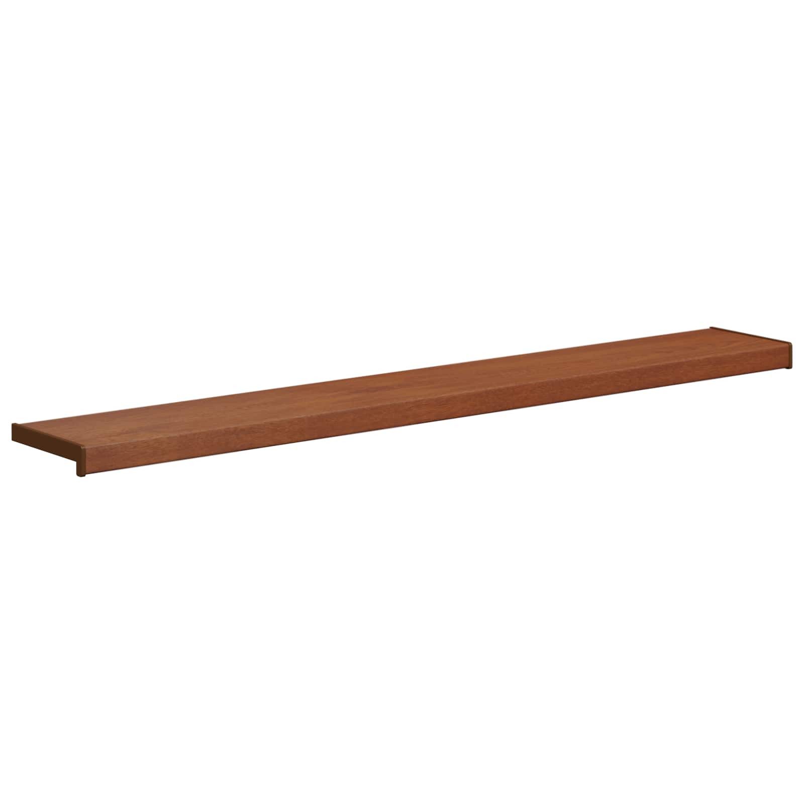 vidaXL Fensterbank 120 x 20 x 4,5 cm Fensterbank Braunes Holz 120x20x4,5 cm PVC