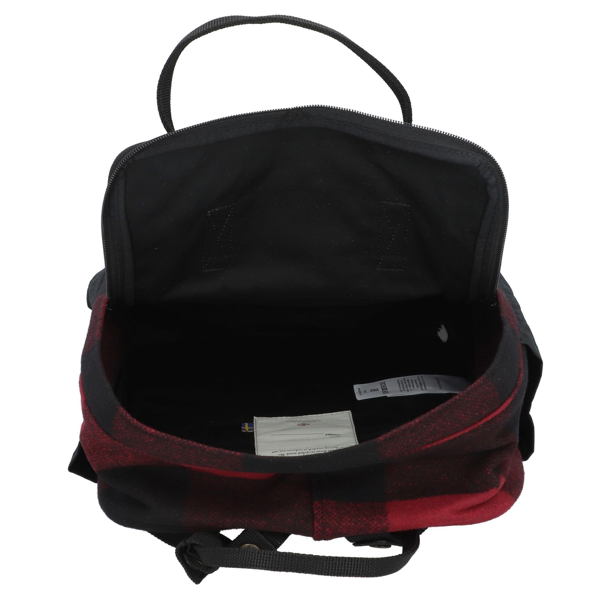 Rucksack Kanken, Wolle Fjällräven red-black