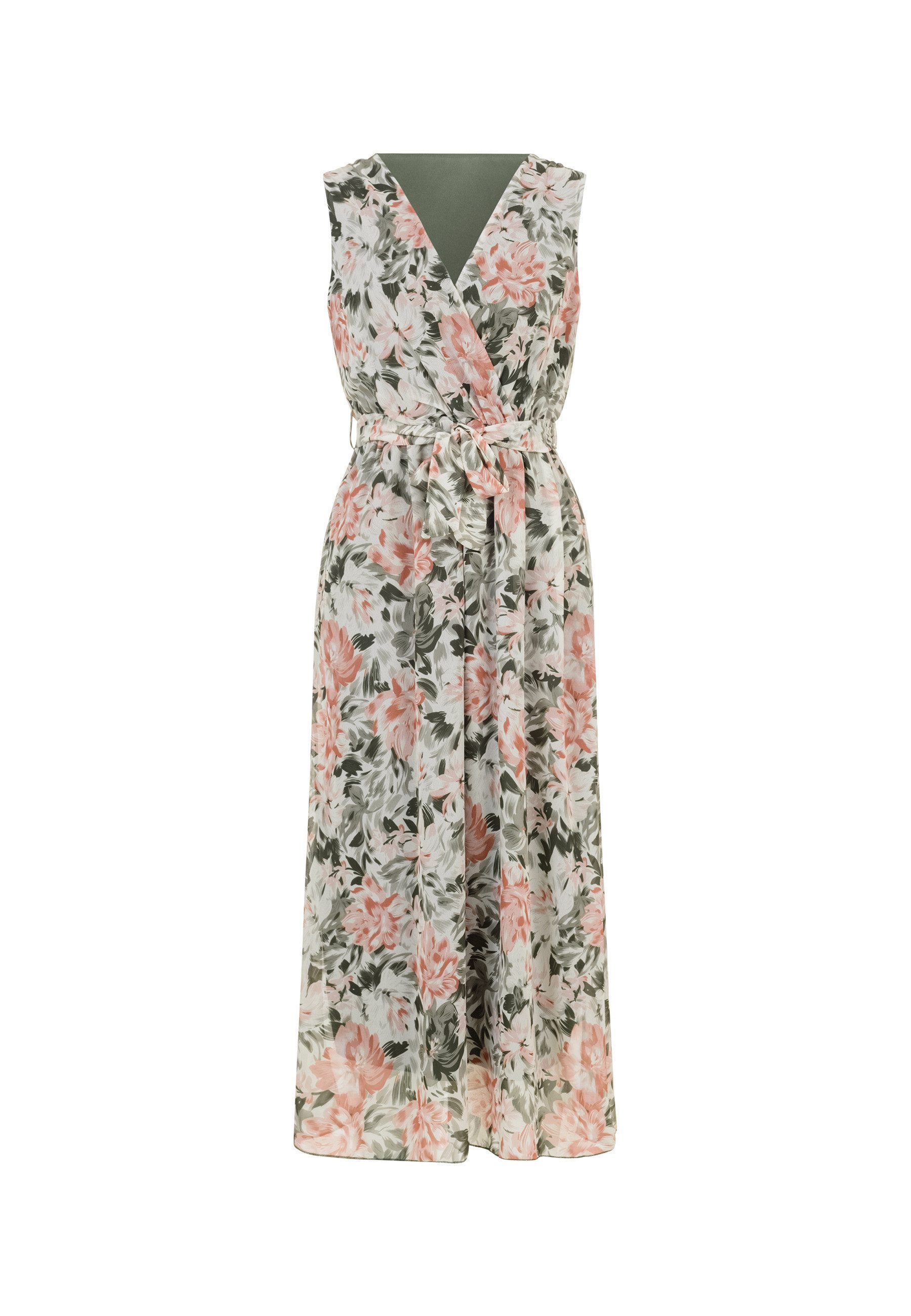 CLOUD 5IVE A-Linien-Kleid CLOUD 5IVE Maxi Chiffon Dress (1-tlg)
