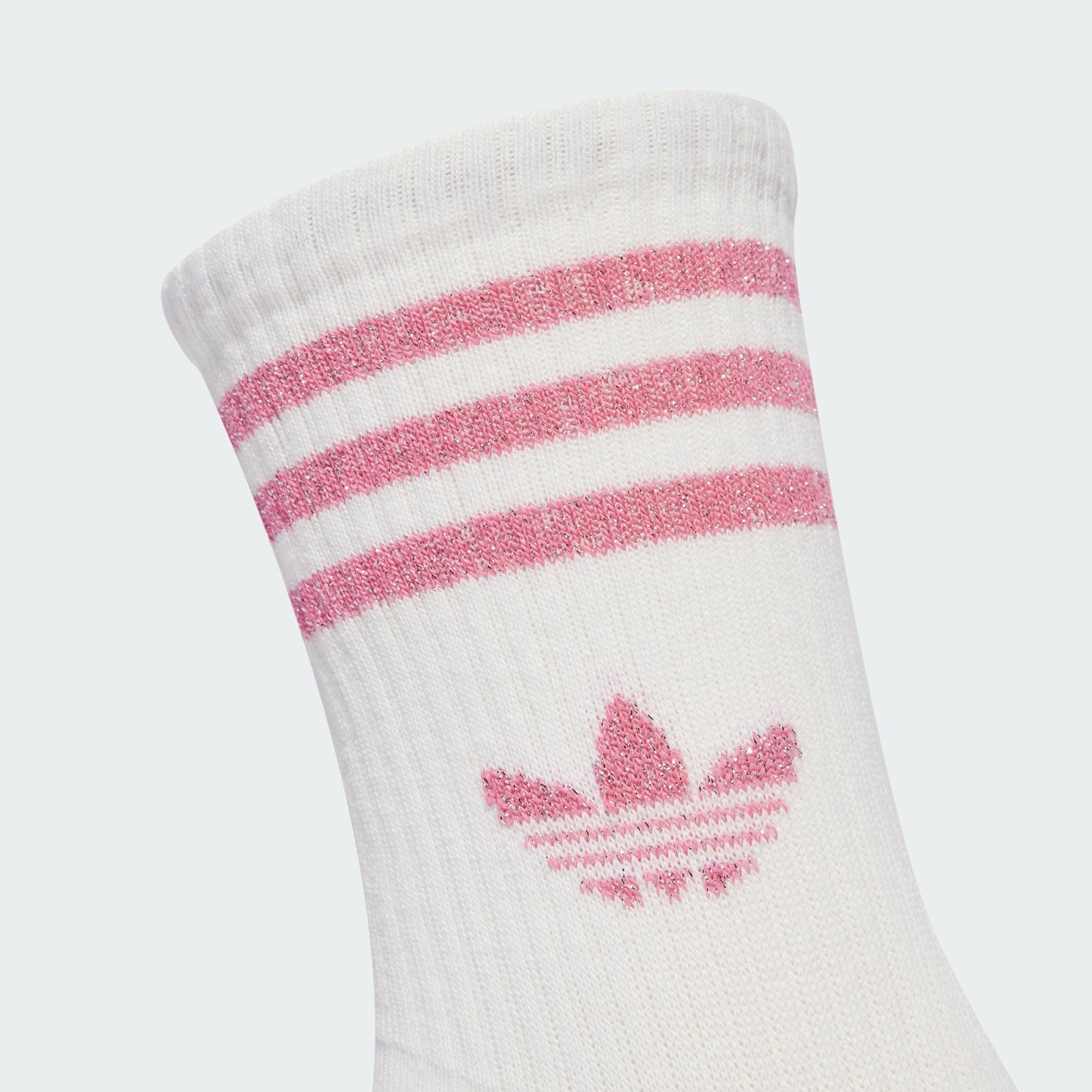 adidas Originals Funktionssocken 3-STREIFEN GLITZER CREW SOCKEN, 2 PAAR (1- günstig online kaufen