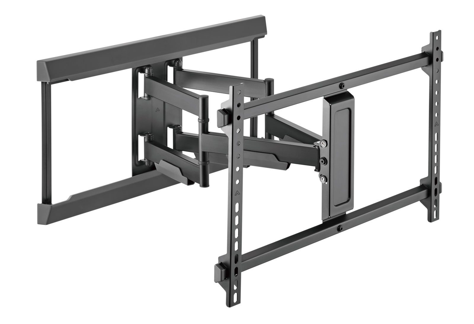 Xantron TV-Wandhalterung ausziehbar schwenkbar 37-90", HD-FM600, (bis 90 Zoll, Tragkraft bis 60kg, inkl. Fischer Dübel, VESA bis 600x400, mit Wasserwaage)