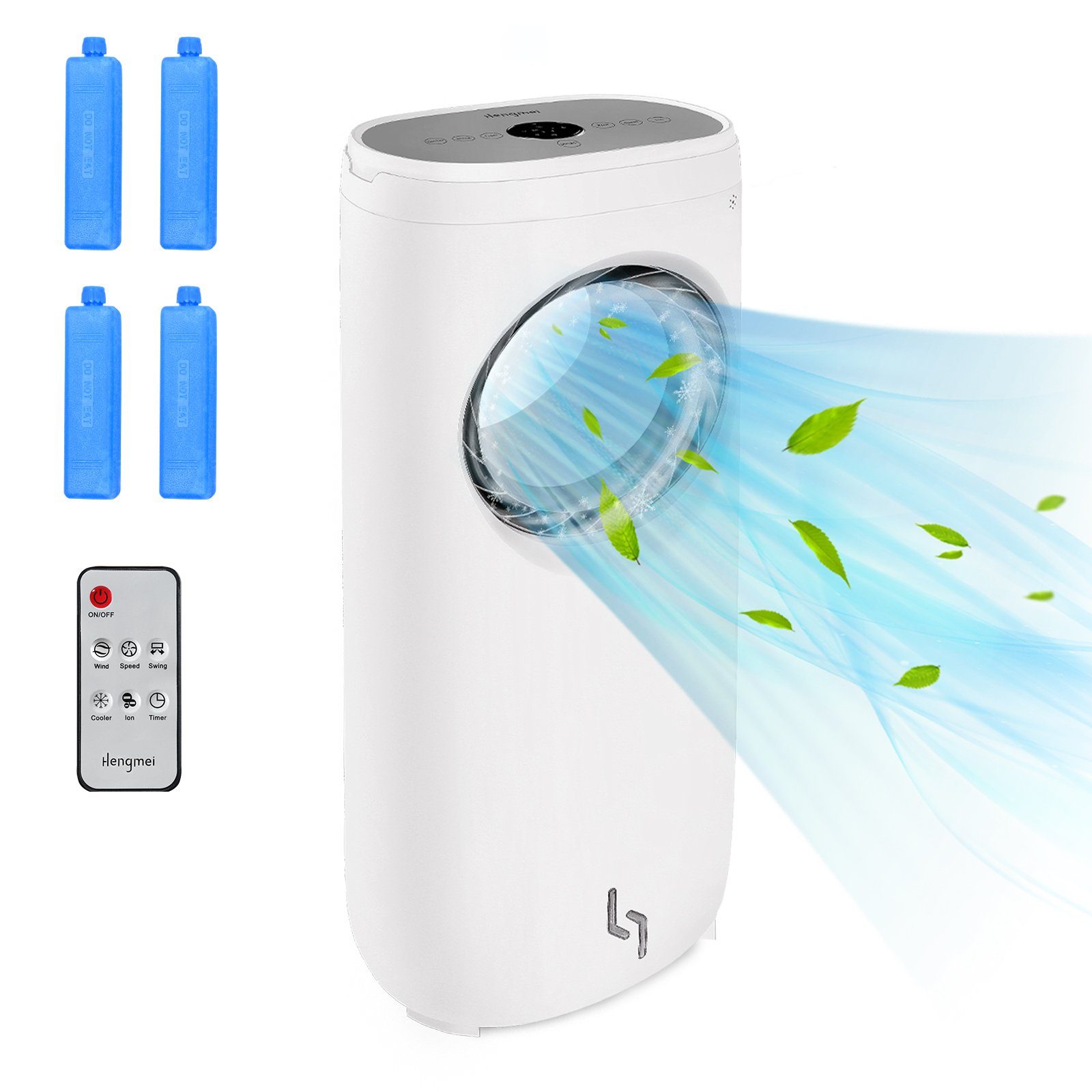UISEBRT Luftbefeuchter Mobiler Klimaanlage 4 In 1 Klimageräte Rotorloser  Ventilator mit Fernbedienung Luftkühler 80 W, 4,00 l Wassertank online  kaufen | OTTO