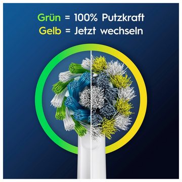 Oral-B Aufsteckbürsten Pro - CrossAction - 10er Pack - White