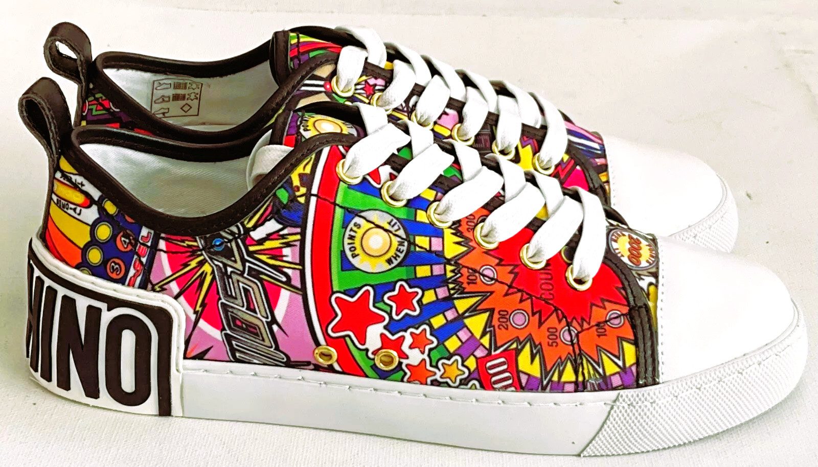 Moschino MOSCHINO DAMEN Sneakers VULCA25 Nylon Pinball+ VITELLO. Sneaker St günstig online kaufen