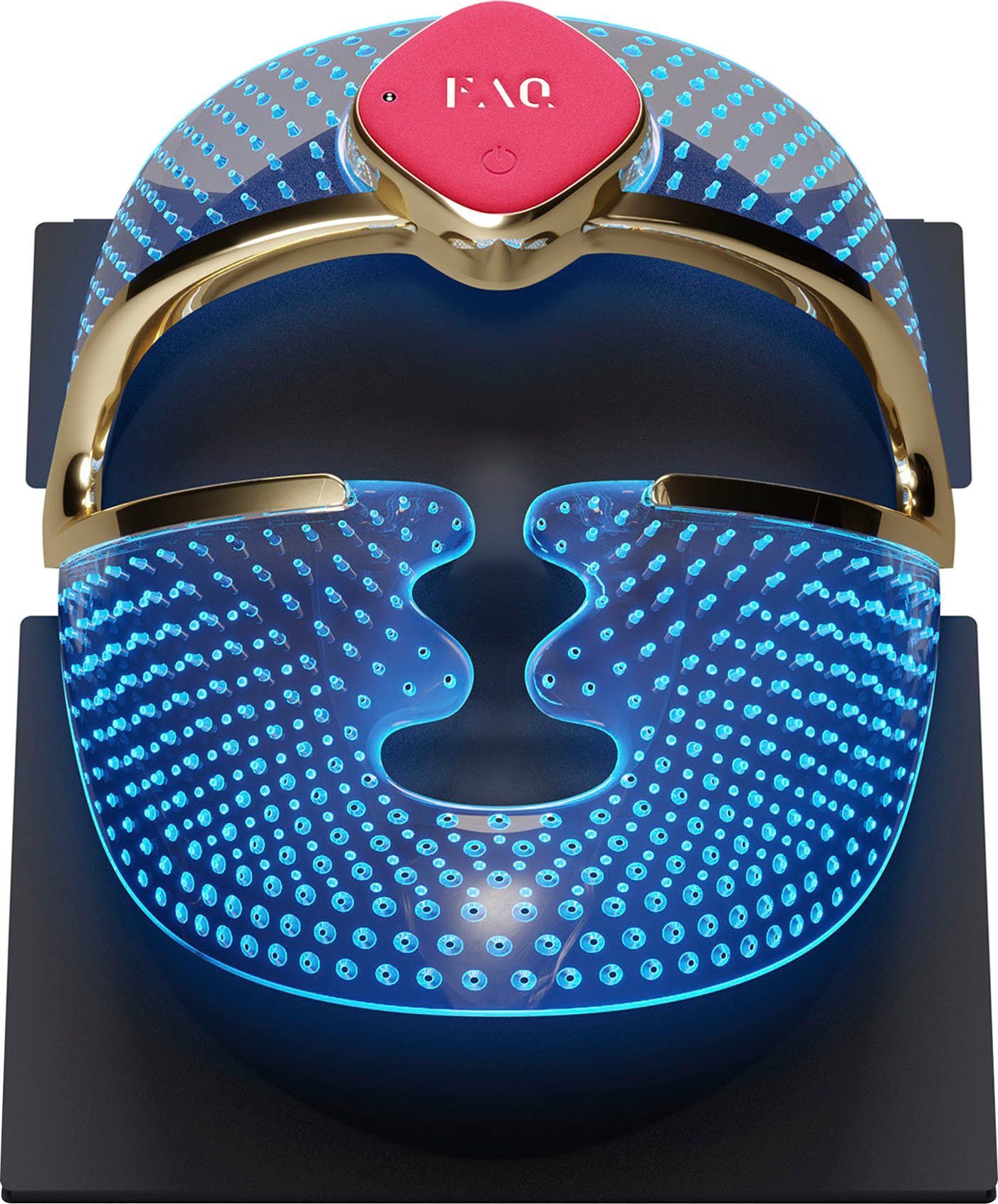 LED LED Farben 3 201 Mikrodermabrasionsgerät FAQ™ Silicone Face Mask, mit Gesichtsmaske FAQ™