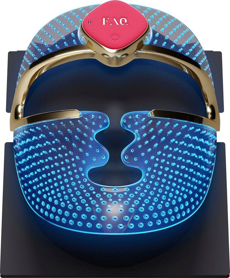 FAQ™ Mikrodermabrasionsgerät FAQ™ 201 Silicone LED Face Mask, LED  Gesichtsmaske mit 3 Farben
