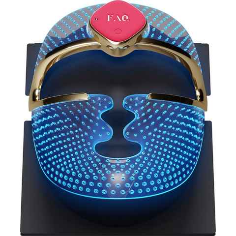 FAQ™ Mikrodermabrasionsgerät FAQ™ 201 Silicone LED Face Mask, LED Gesichtsmaske mit 3 Farben