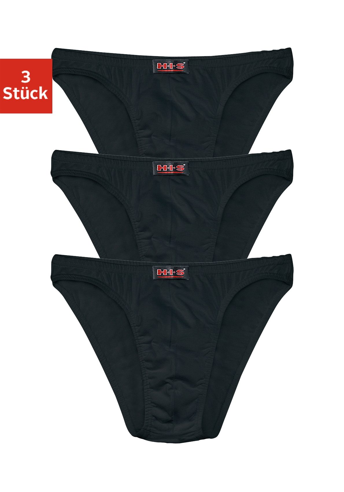 H.I.S Minislips (3 Stück) aus weichem BaumwollStretch online kaufen OTTO