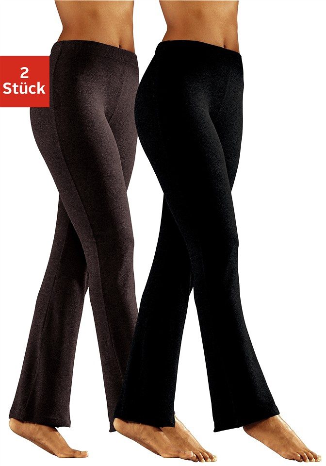 vivance active Jazzpants (2er-Pack) mit leicht ausgestelltem Bein online  kaufen | OTTO