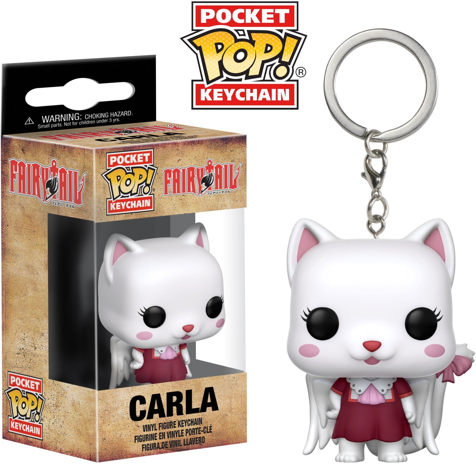 Funko Schlüsselanhänger Fairy Tail - Carla Pocket Pop!