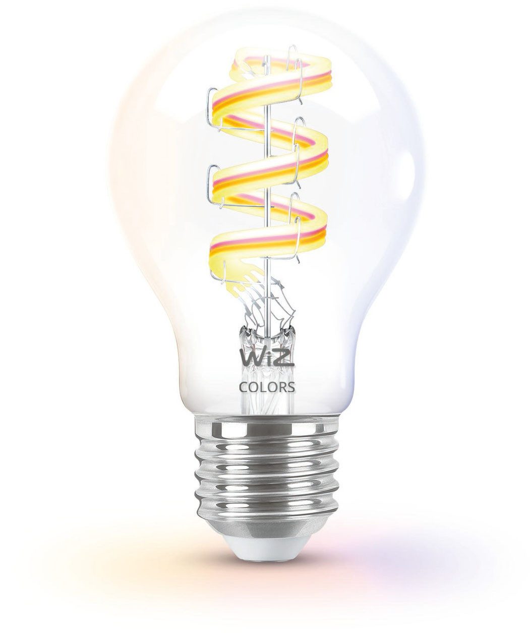 WiZ LED-Leuchtmittel White & Color 40W E27 A60 Standardform Tunable, E27