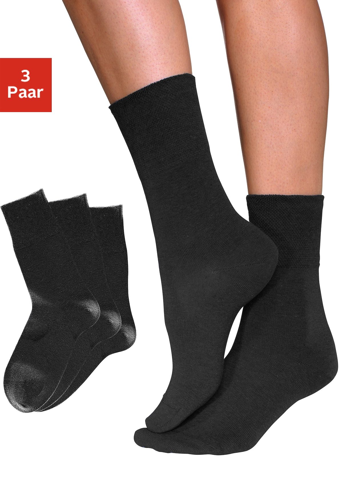 Rogo Socken für sehr empfindliche Füße, Socken auch für Diabetiker ...