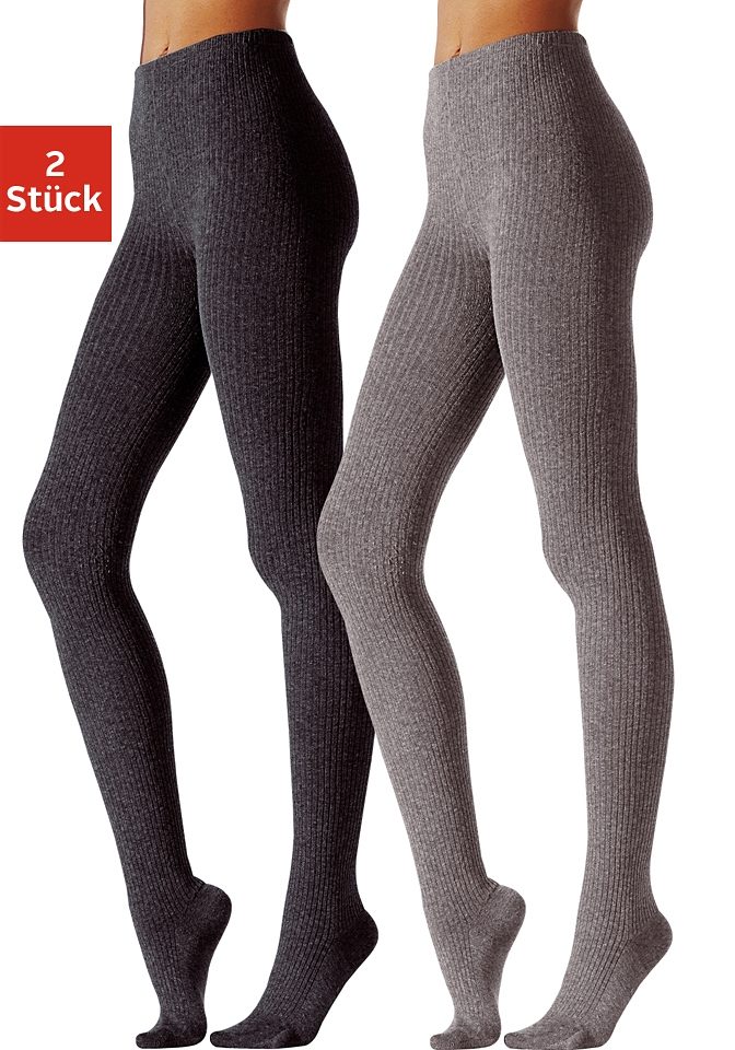 Damen Strickstrumpfhose Mit Zopfmuster | Hochtaillierte Leggings Mit Längsstreifen Für Herbst/Winter