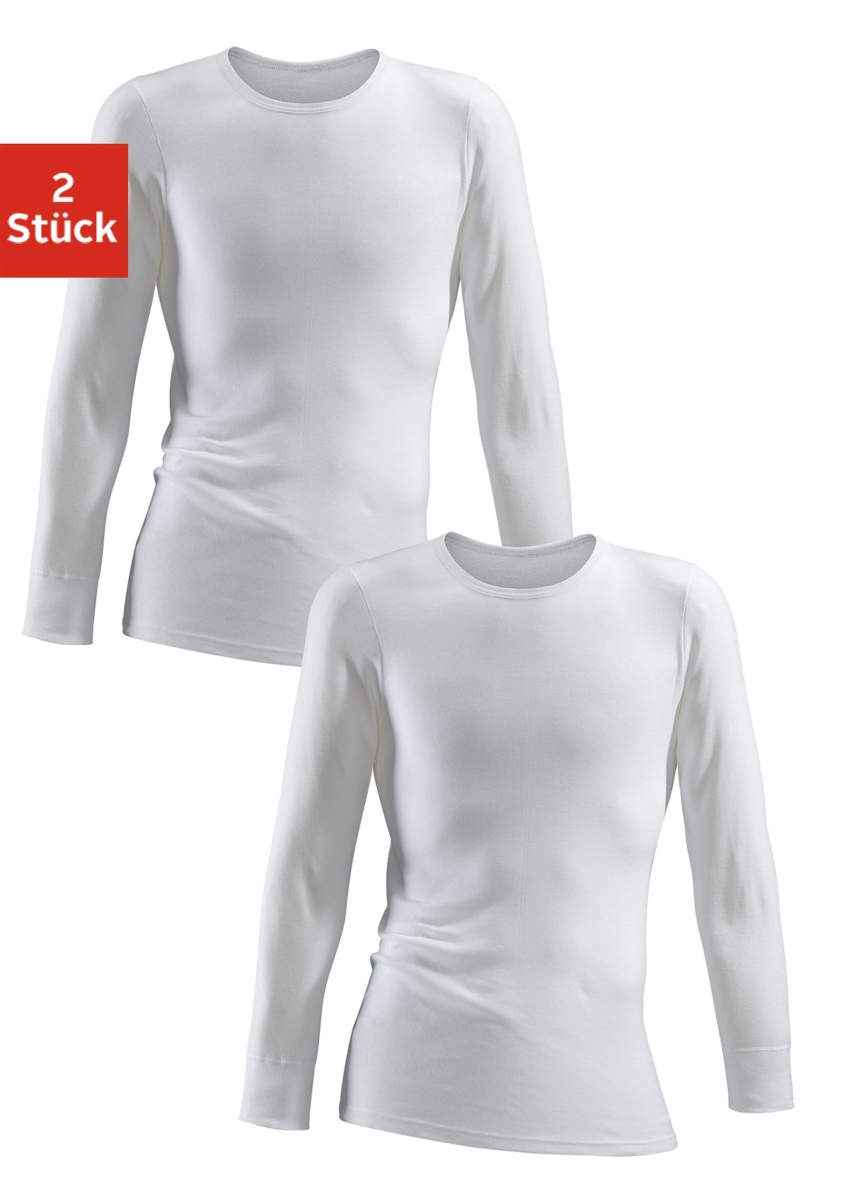 Clipper Unterhemd (2 St), schlichtes Basic perfekt als Unterziehshirt - in  Feinripp online kaufen | OTTO