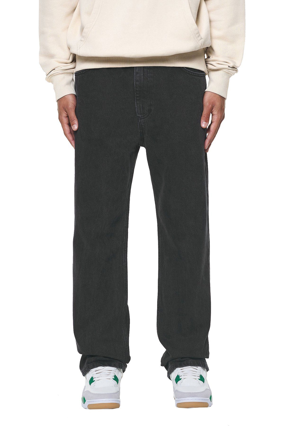 Pegador 5-Pocket-Jeans Baltra Baggy (1-tlg., kein Set) logogeprägte Knöpfe und Nieten