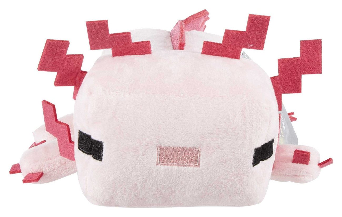 Mattel® Plüschfigur Minecraft Plüschfigur Axolotl 20 cm
