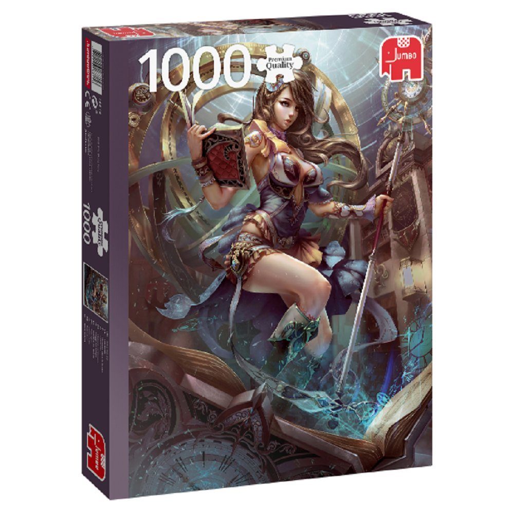 Jumbo Spiele Puzzle Zeitreisen 1000 Teile Puzzle, 1000 Puzzleteile, Made in Europe