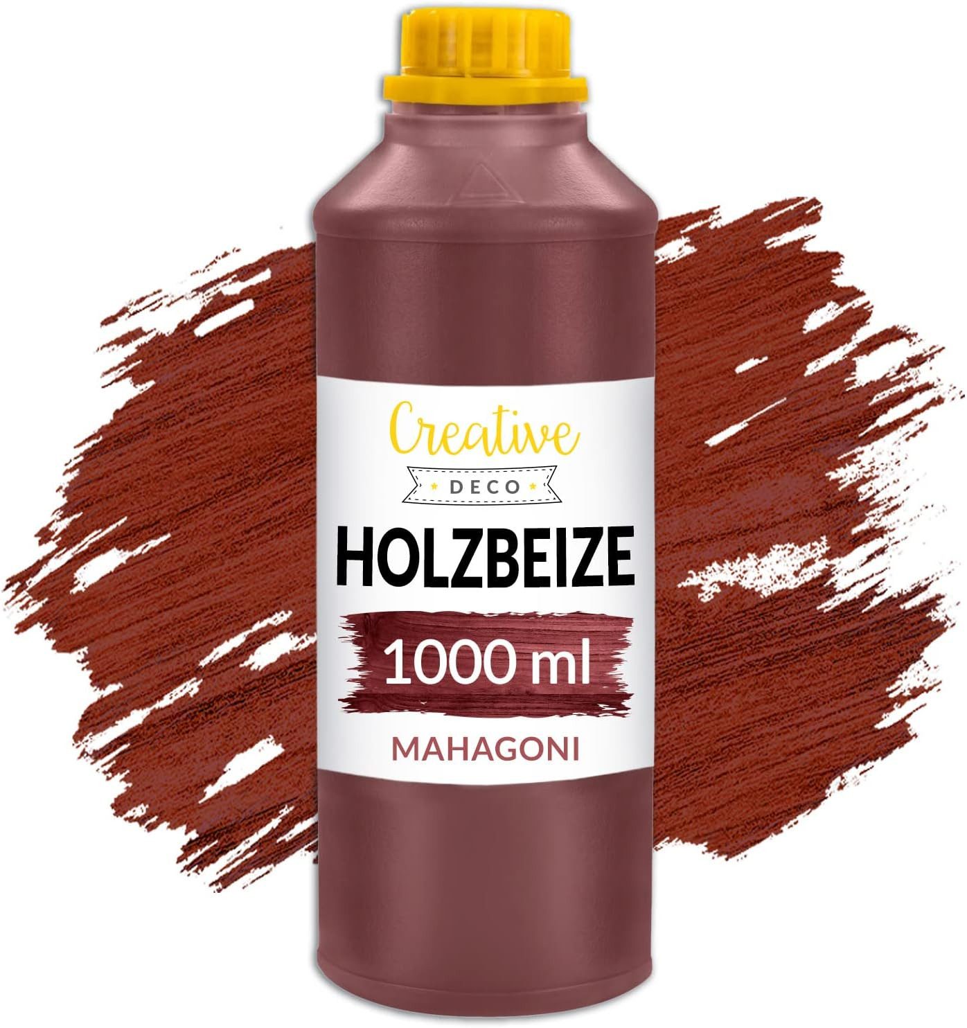 Holzbeize auf Wasserbasis 1L Holz Farbe, Schnelltrocknender Lack, Varnish