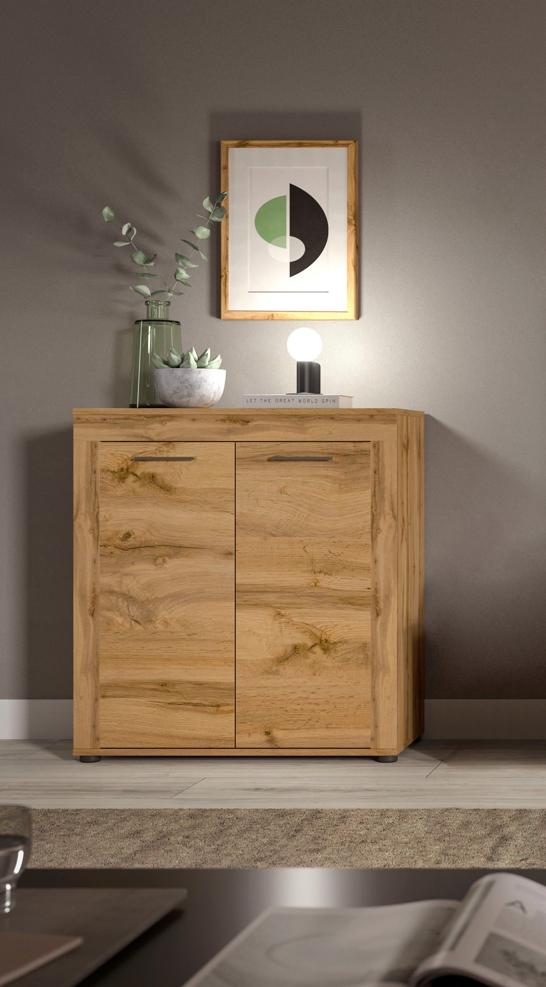INOSIGN Highboard Aosta, Höhe 88 cm, in verschiedenen Farbausführungen, mit günstig online kaufen
