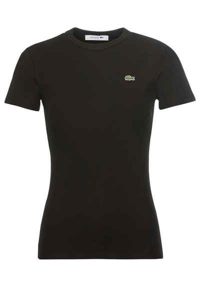 Lacoste T-Shirt Slim Fit Shirt aus Bio-Baumwolle