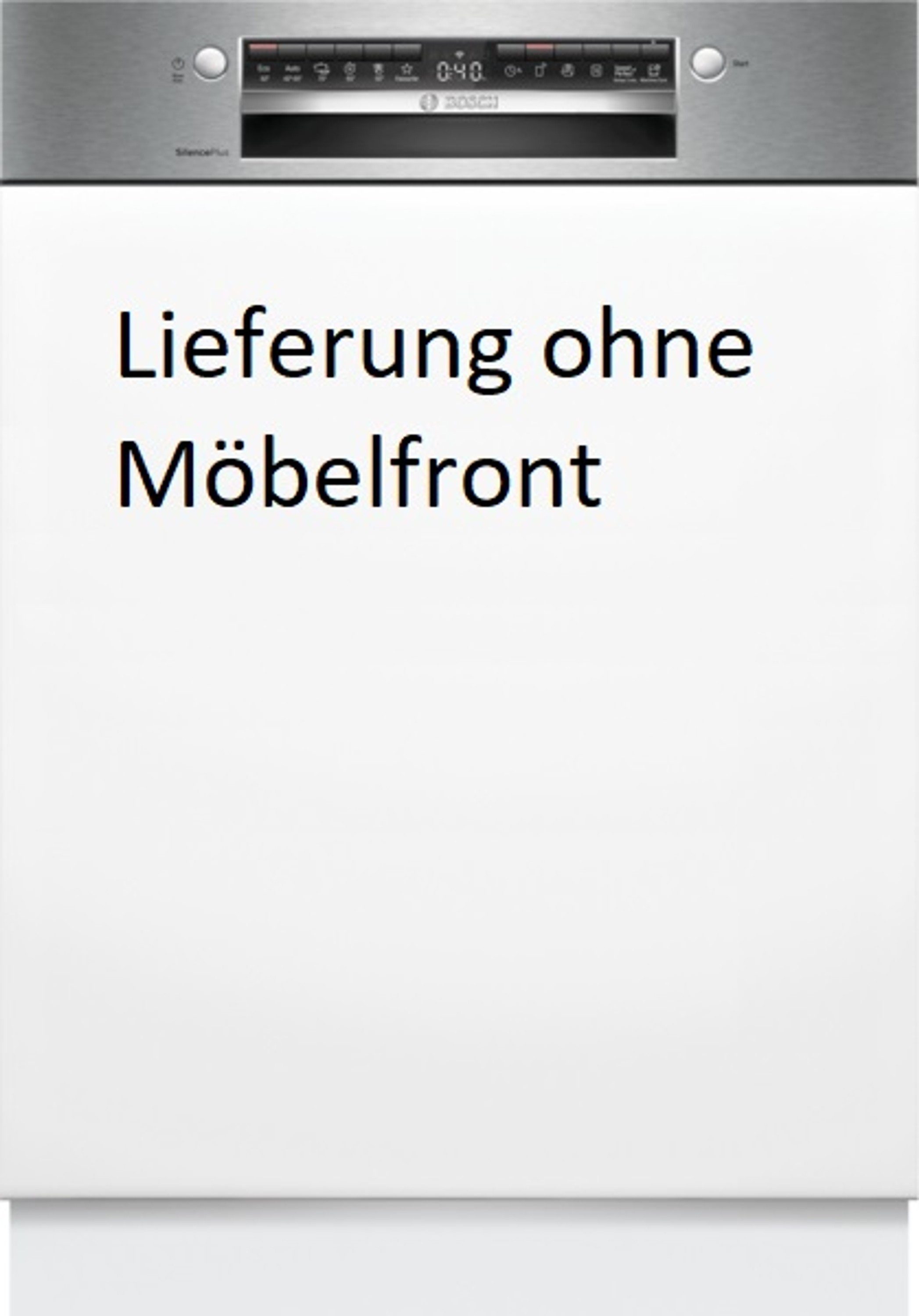 BOSCH teilintegrierbarer Geschirrspüler SMI4EVS08E, 9 l, 14 Maßgedecke, 6 Programme, Eco Silence Drive, Dosier Assistent