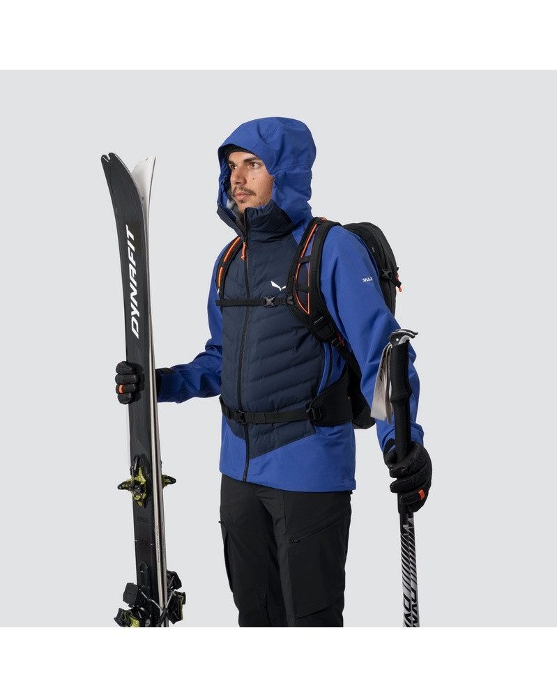 Salewa Wanderrucksack Sella (für Skitouren, Dry Back Contact-Tragesystem) dunkelblau