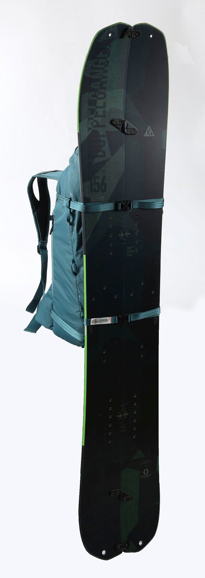 30, Backcountry Splitboarding für speziell Splitpack Freizeitrucksack designt Arctic, NITRO