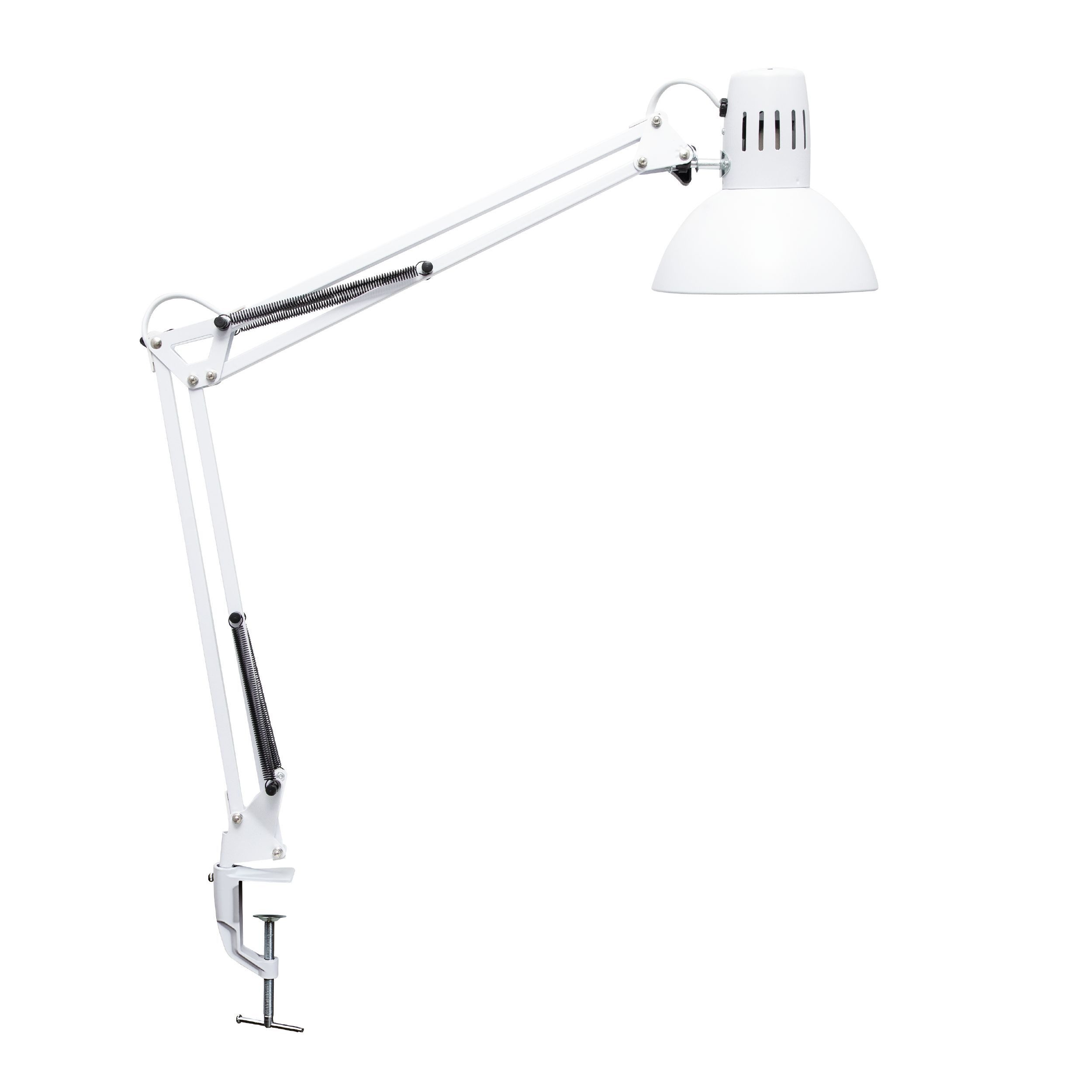 MAUL LED Schreibtischlampe Tischleuchte MAULstudy Klemme, exkl. Leuchtmittel E27, 9,5 Watt LED-Leuchtmittel, Verstellbarer Arm