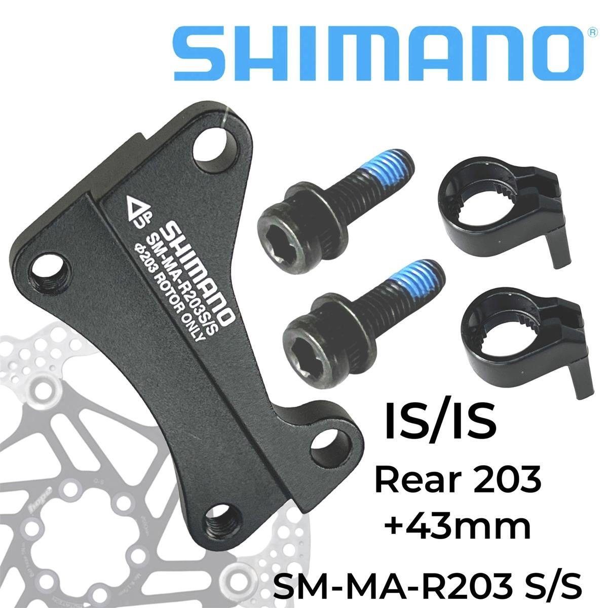 Shimano Scheibenbremse Shimano Bremsscheiben Adapter 203 S/S IS-IS HR203 Nr. 11