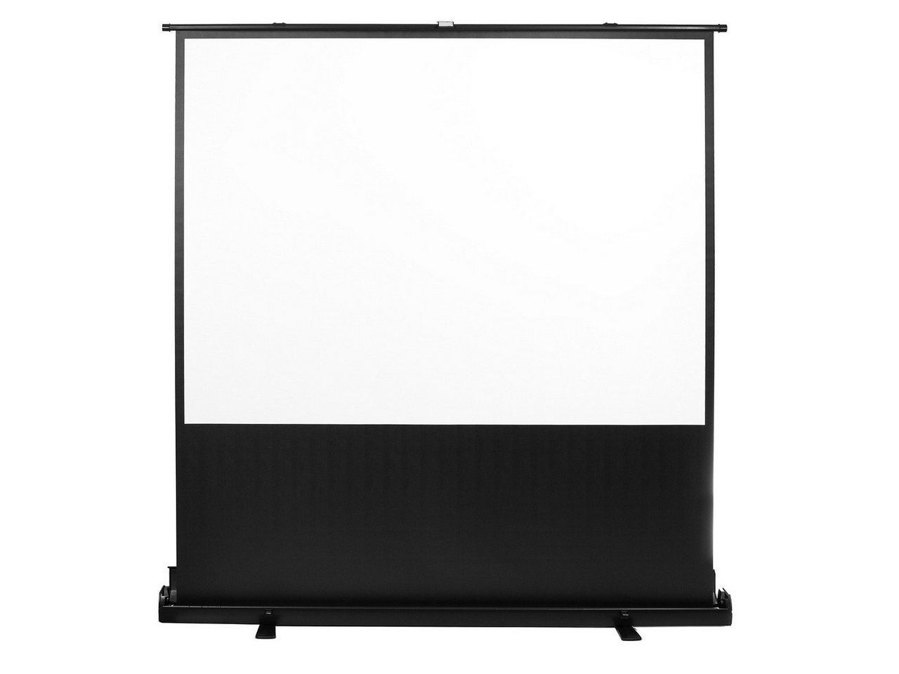 Maclean MC-210 Rolloleinwand (Bodenprojektionswand 66 Zoll 16:9 Tragbar)