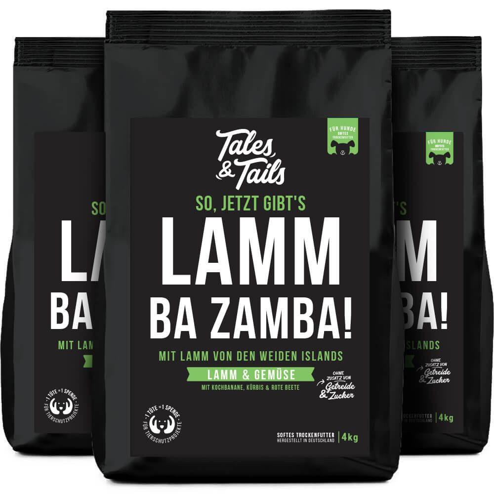 Tales & Tails Softtrockenfutter LammBa Zamba!, Trockenfutter für: Hunde